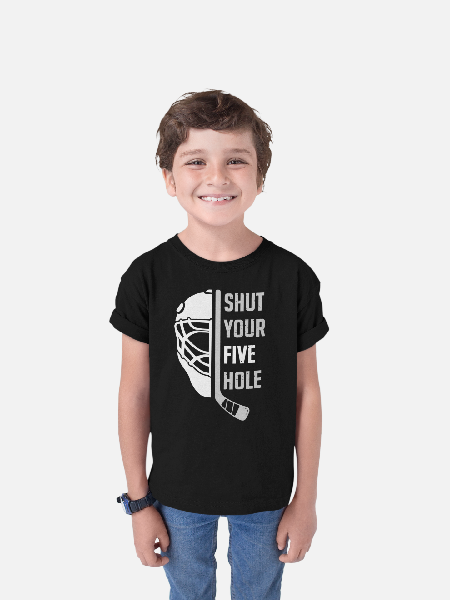 Shut Your Five Hole - Kids T-Shirt